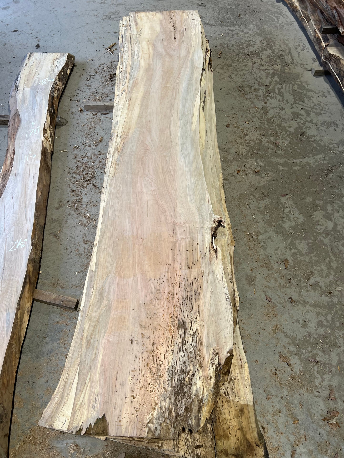 Live Edge Maple Sku# 24395S-70