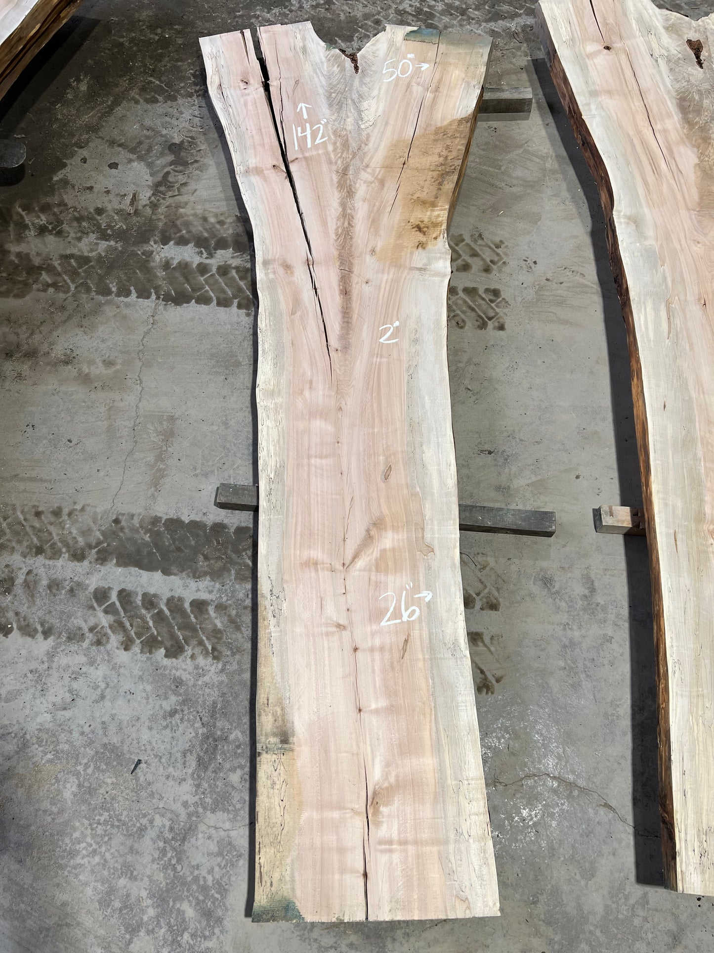 Live Edge Maple Sku# 24427S-55