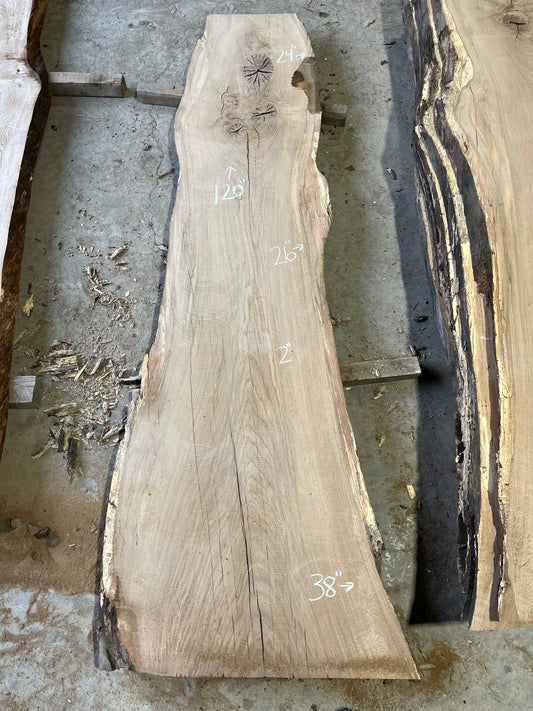 Live Edge White Oak Sku# 24500S-37