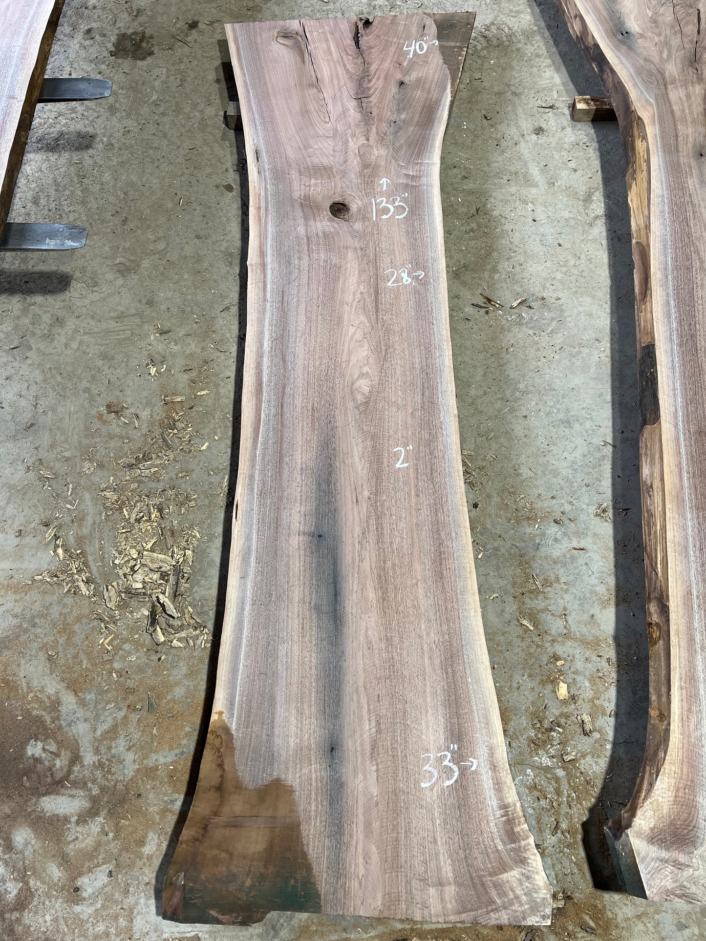 Live Edge Walnut Sku# 24521S-57