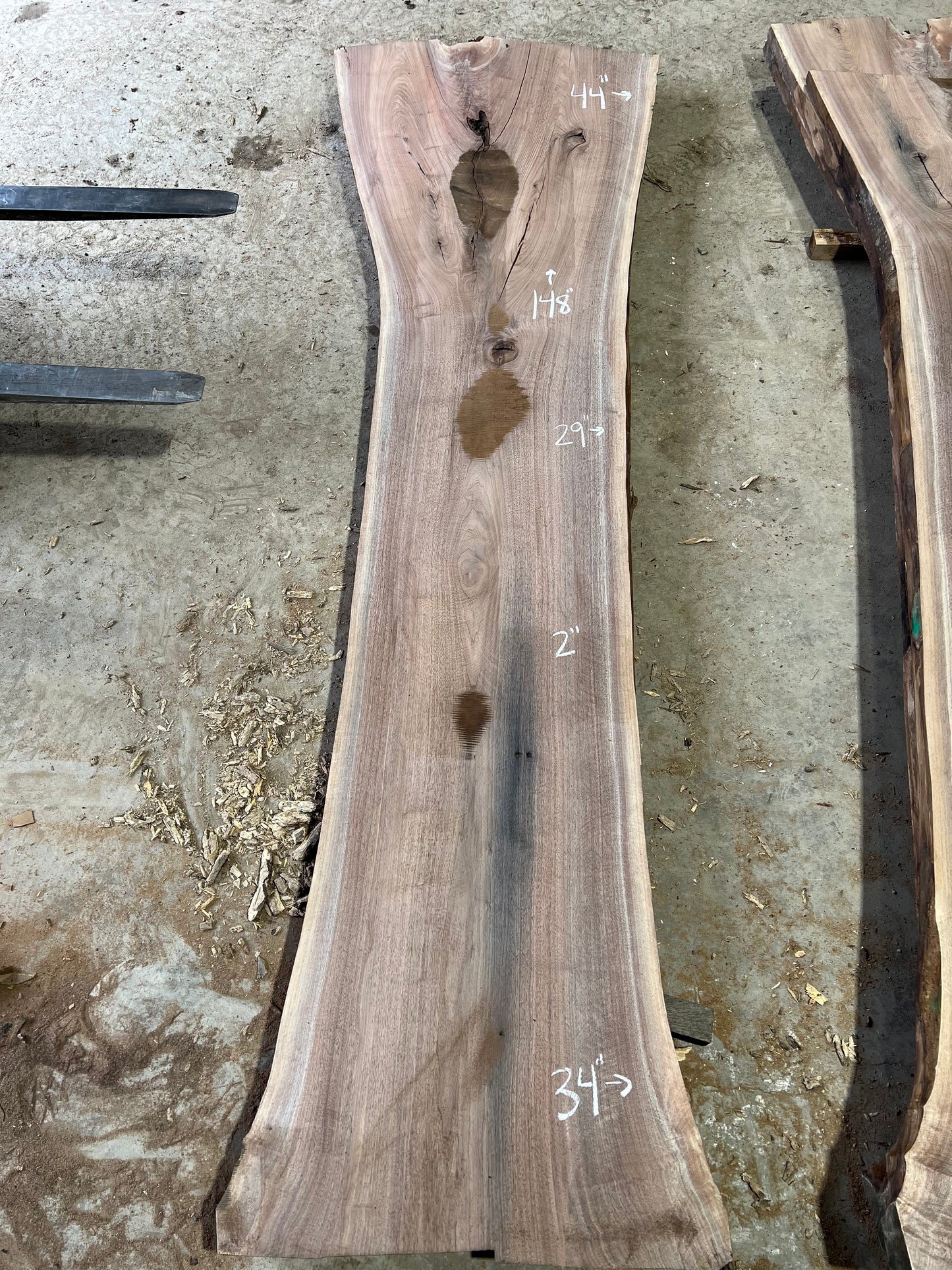 Live Edge Walnut Sku# 24522S-66