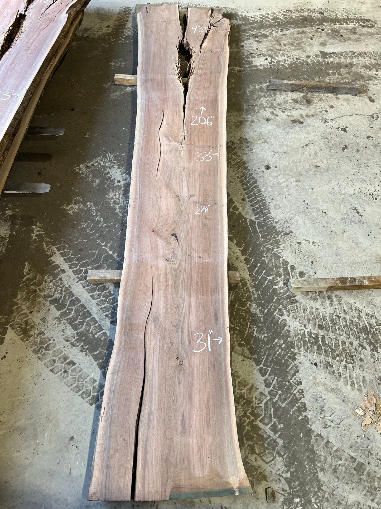 Live Edge Walnut Sku# 24806S-120