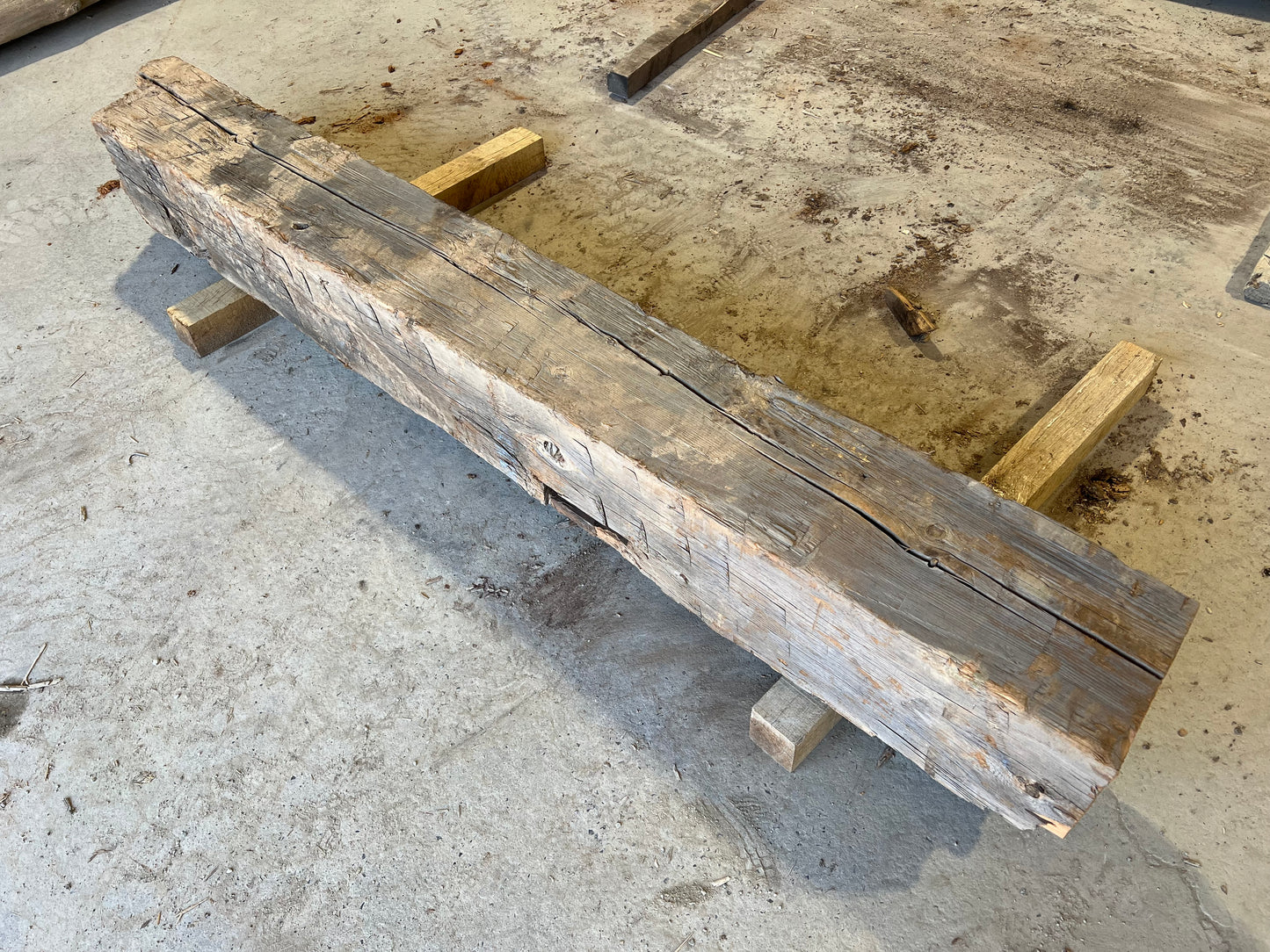 10x11x8’ Reclaimed Mantle RM-49