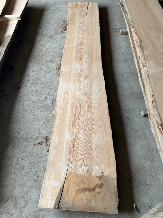 Live Edge Red Oak Sku# 25757S-72