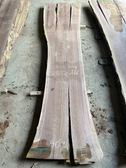 Live Edge Walnut Sku# 25767S-77