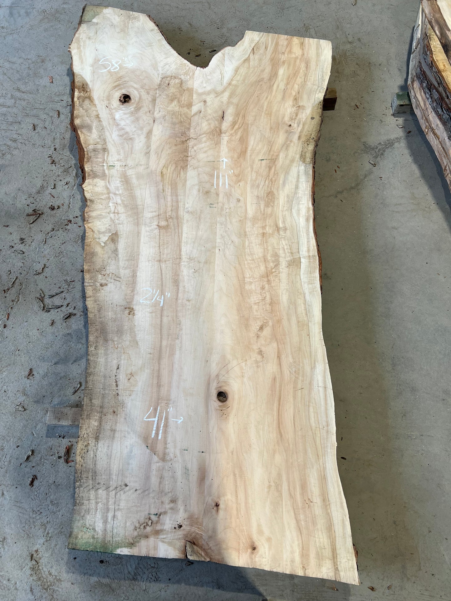 Live Edge Maple Sku# 26003S-84