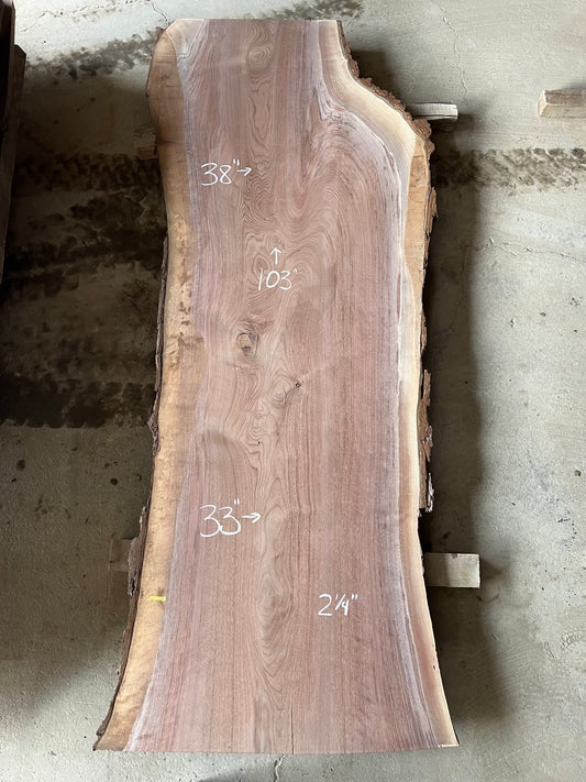 Live Edge Walnut Sku# 26125S-64