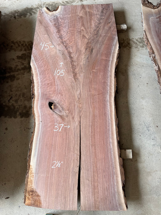 Live Edge Walnut Sku# 26128S-72