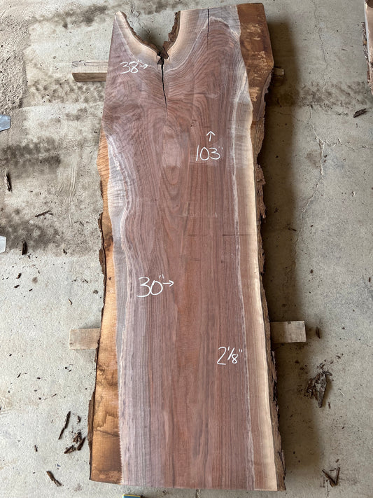 Live Edge Walnut Sku# 26132S-59