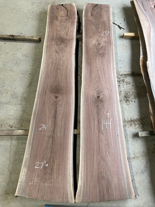 Live Edge Walnut Set Sku# 26134S-124