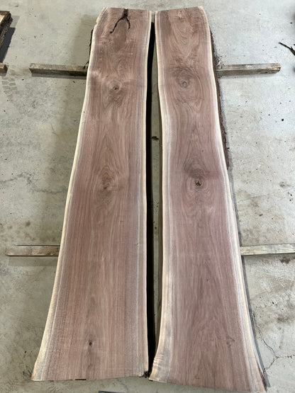 Live Edge Walnut Set Sku# 26134S-124