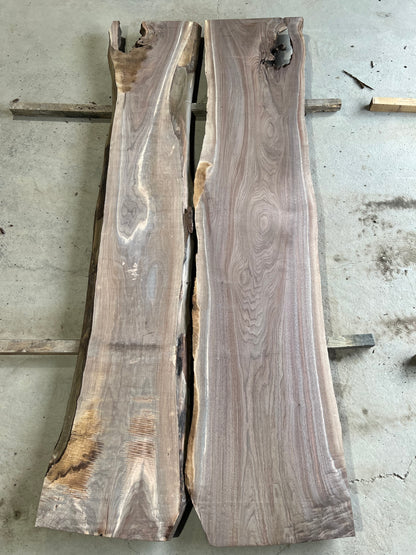 Live Edge Walnut Set Sku# 26135S-124