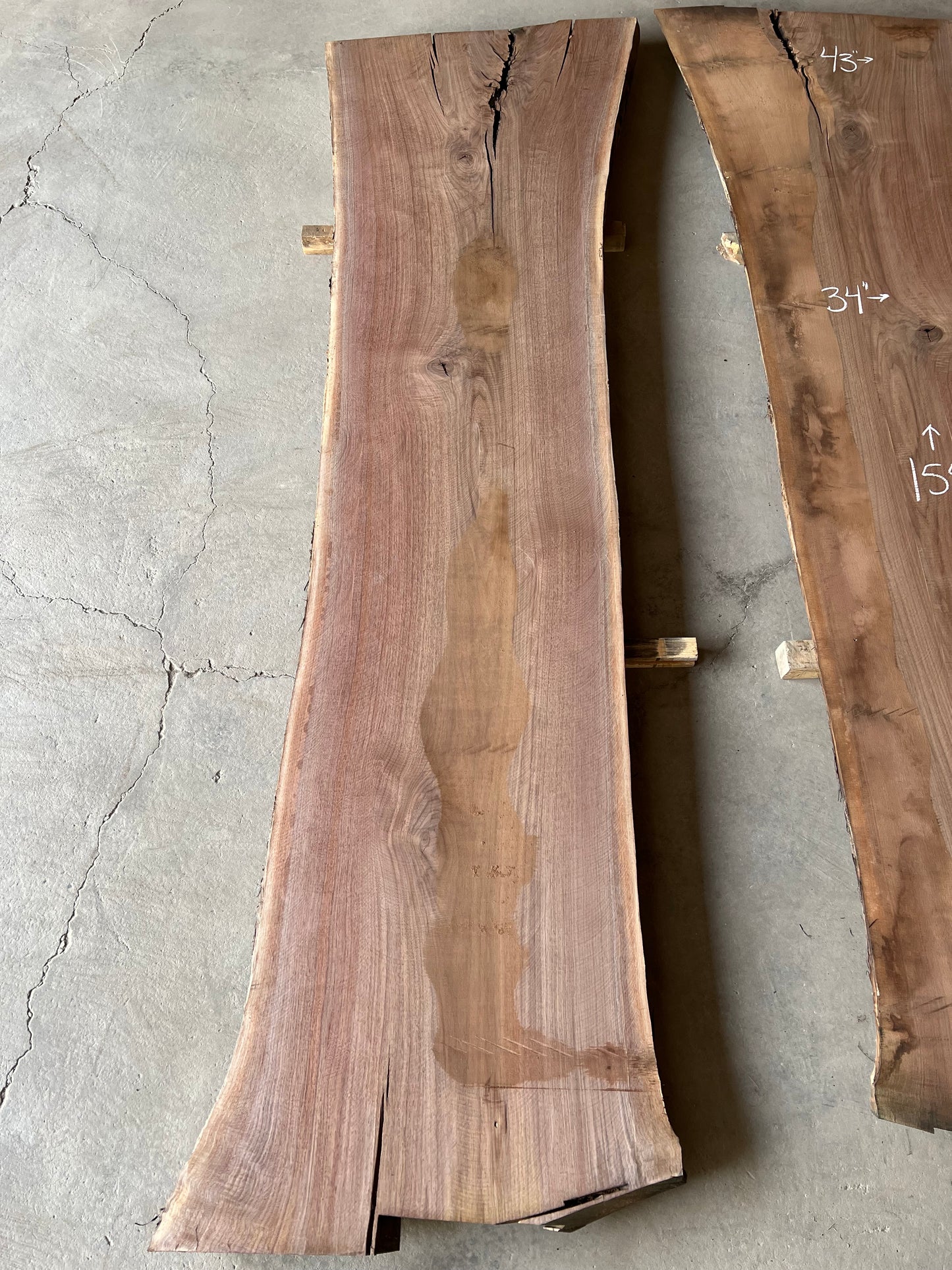 Live Edge Walnut Sku# 26243S-102