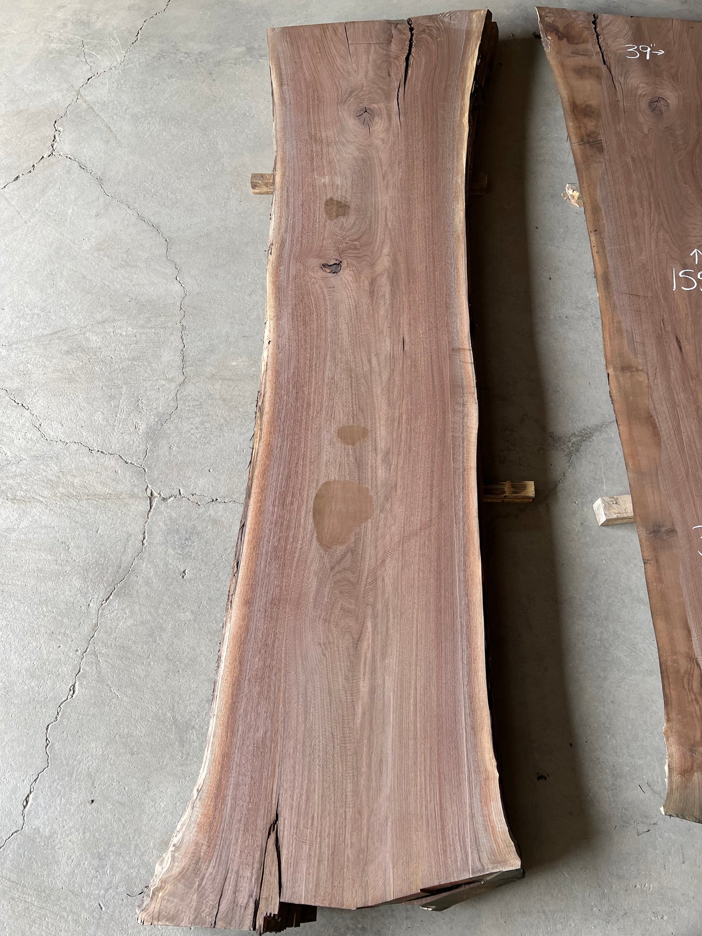 Live Edge Walnut Sku# 26244S-100