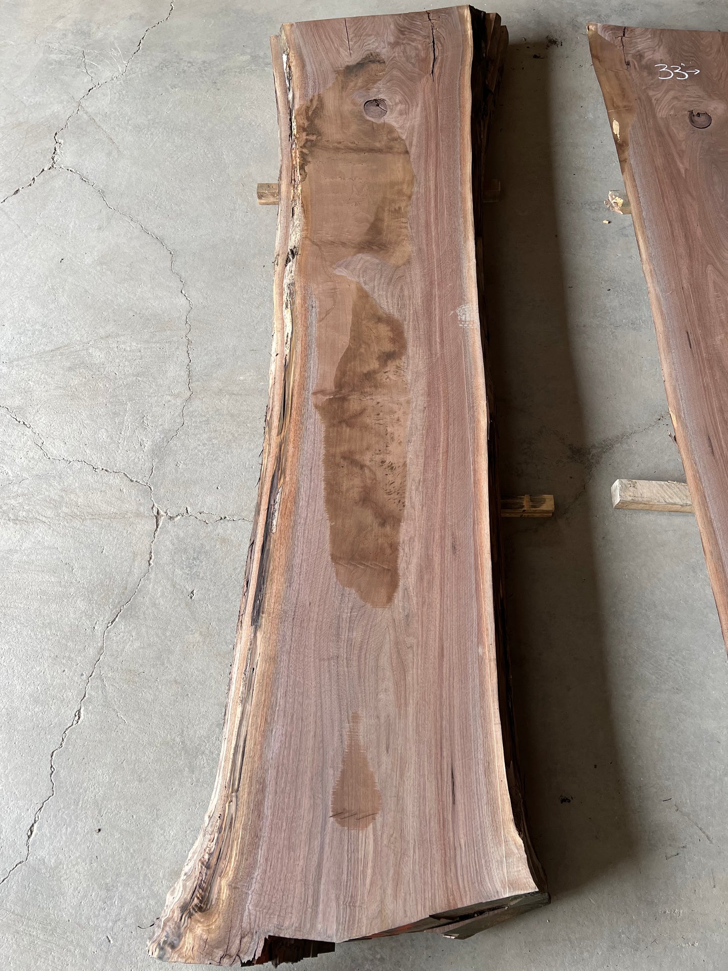 Live Edge Walnut Sku# 26245S-89