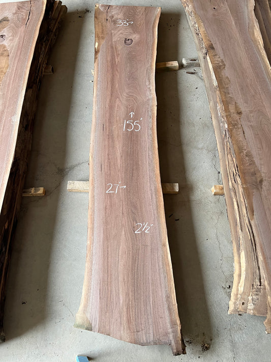 Live Edge Walnut Sku# 26246S-70