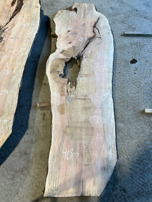 Live Edge Maple Sku# 26465S-122