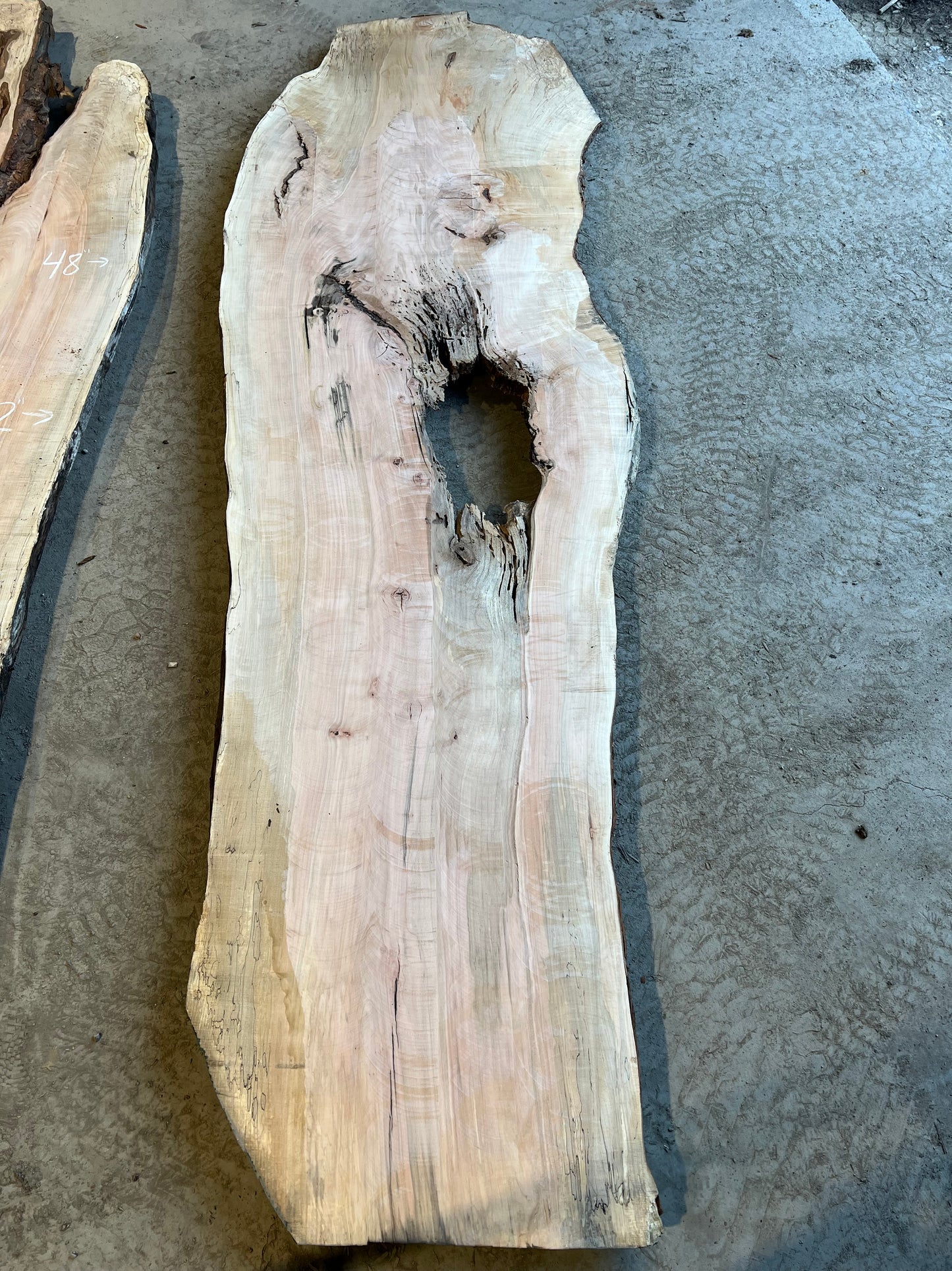 Live Edge Maple Sku# 26465S-122