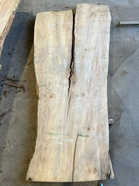 Live Edge Curly Maple Sku# 26472S-103