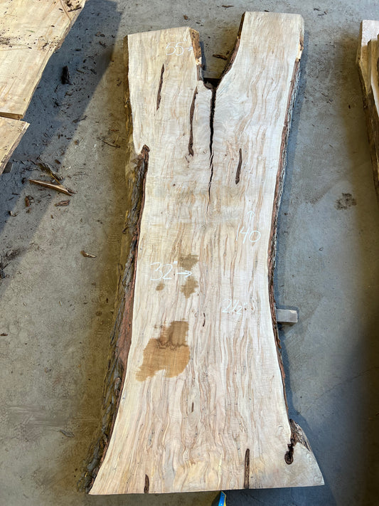 Live Edge Curly Maple Sku# 26475S-87