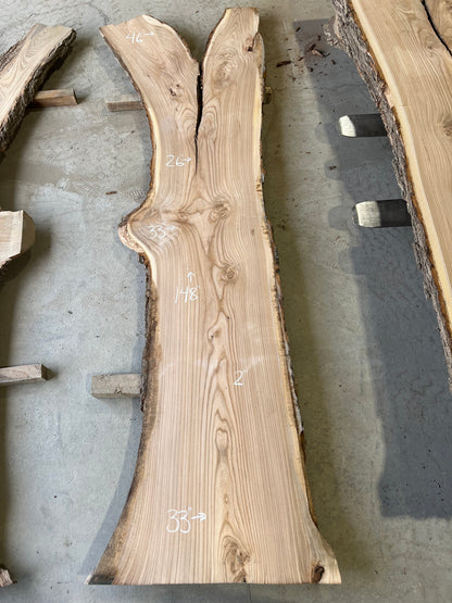 Live Edge Elm Sku# 26592S-60