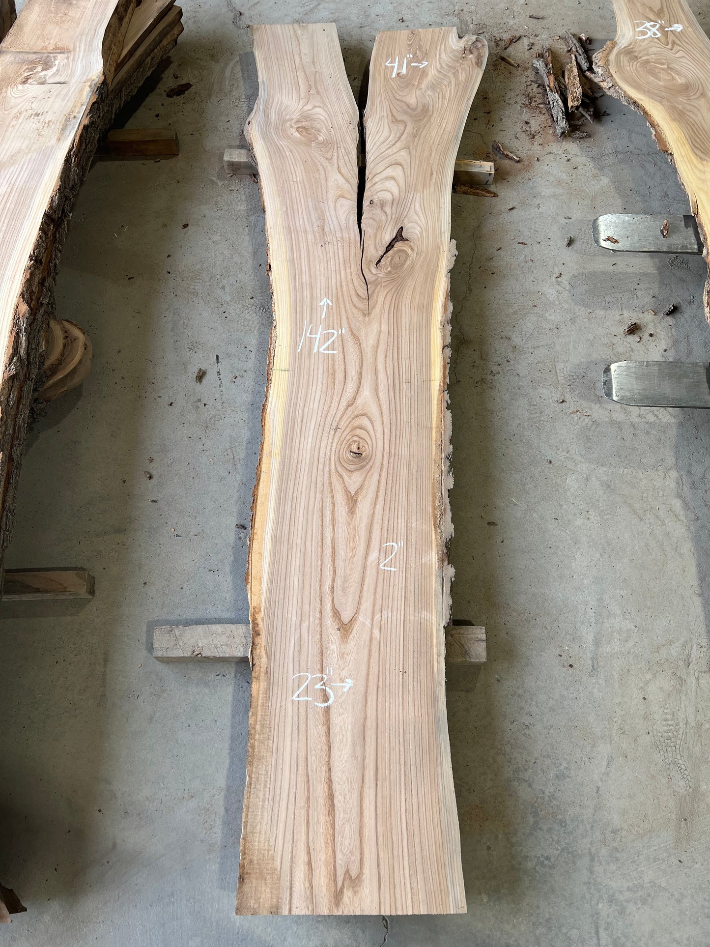 Live Edge Elm Sku# 26597S-50