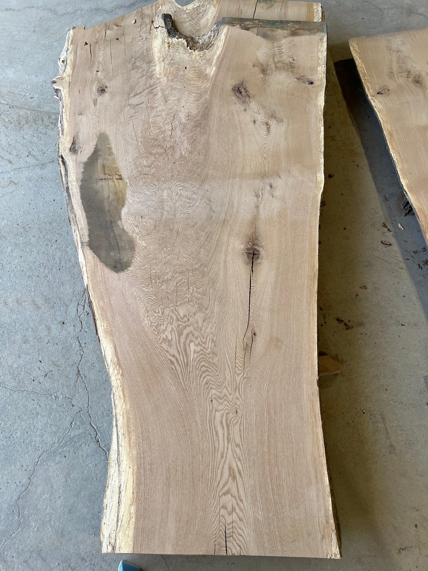 Live Edge White Oak Sku# 26603S-56