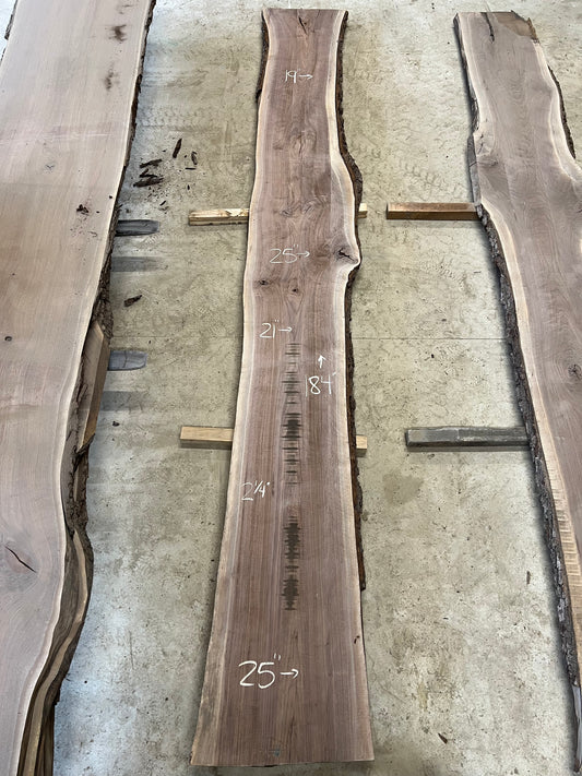 Live Edge Walnut Sku#27305S-67