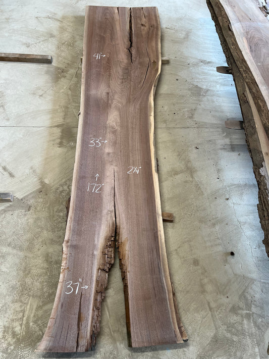 Live Edge Walnut Sku#27308S-77