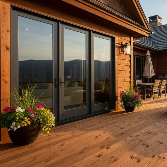 Knotty Western Red Cedar Siding (Beveled)
