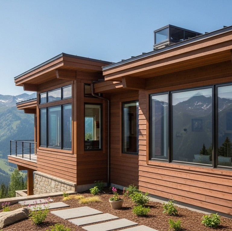 Clear Western Red Cedar Siding (Beveled) – Alderfer Lumber