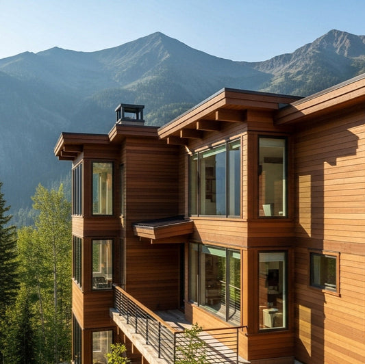 Clear Western Red Cedar Siding (Beveled)