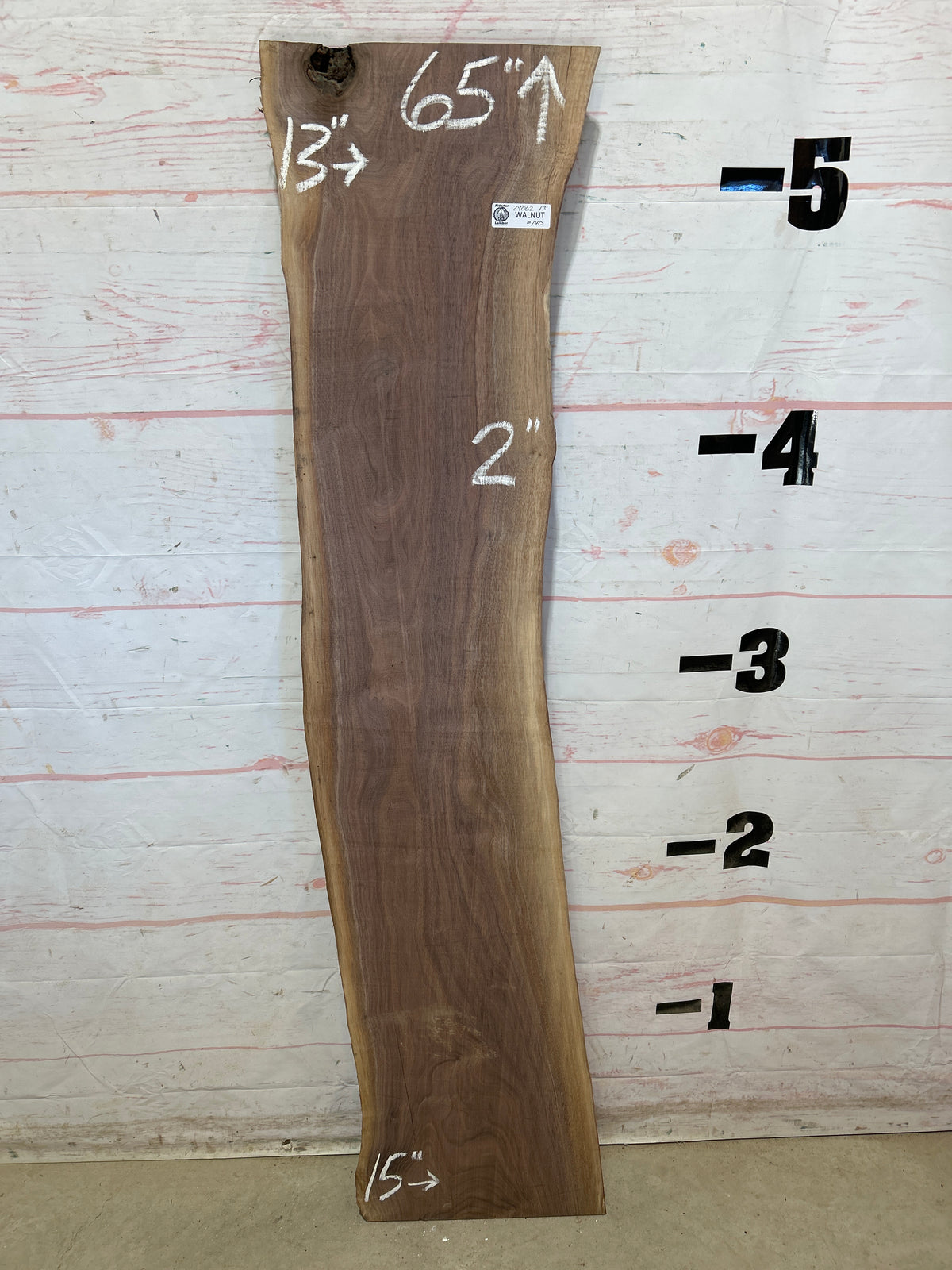 Live Edge Walnut Sku#29062G-13