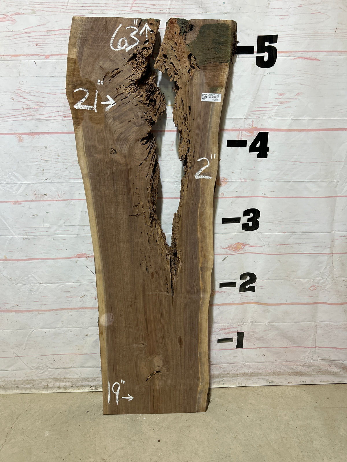 Live Edge Walnut Sku#29067G-18