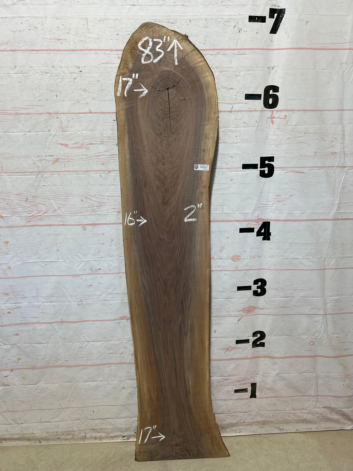 Live Edge Walnut Sku#29056G-20