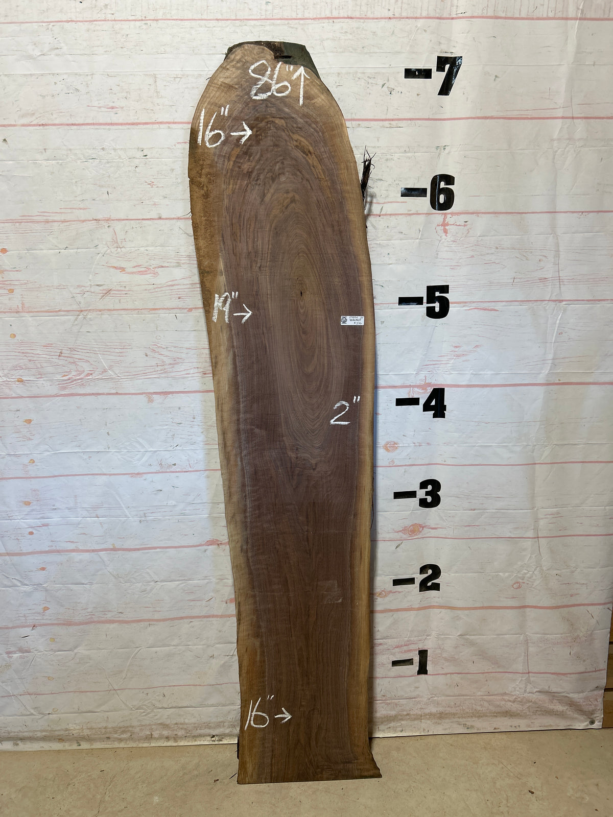 Live Edge Walnut Sku#29054G-22
