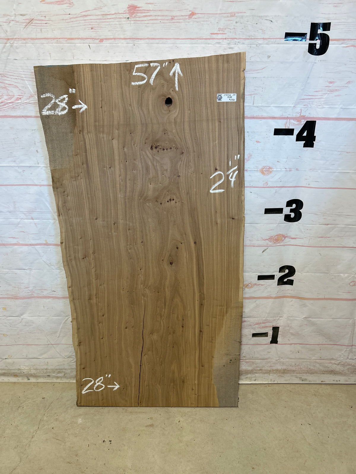 Live Edge Elm Sku#29050D-25