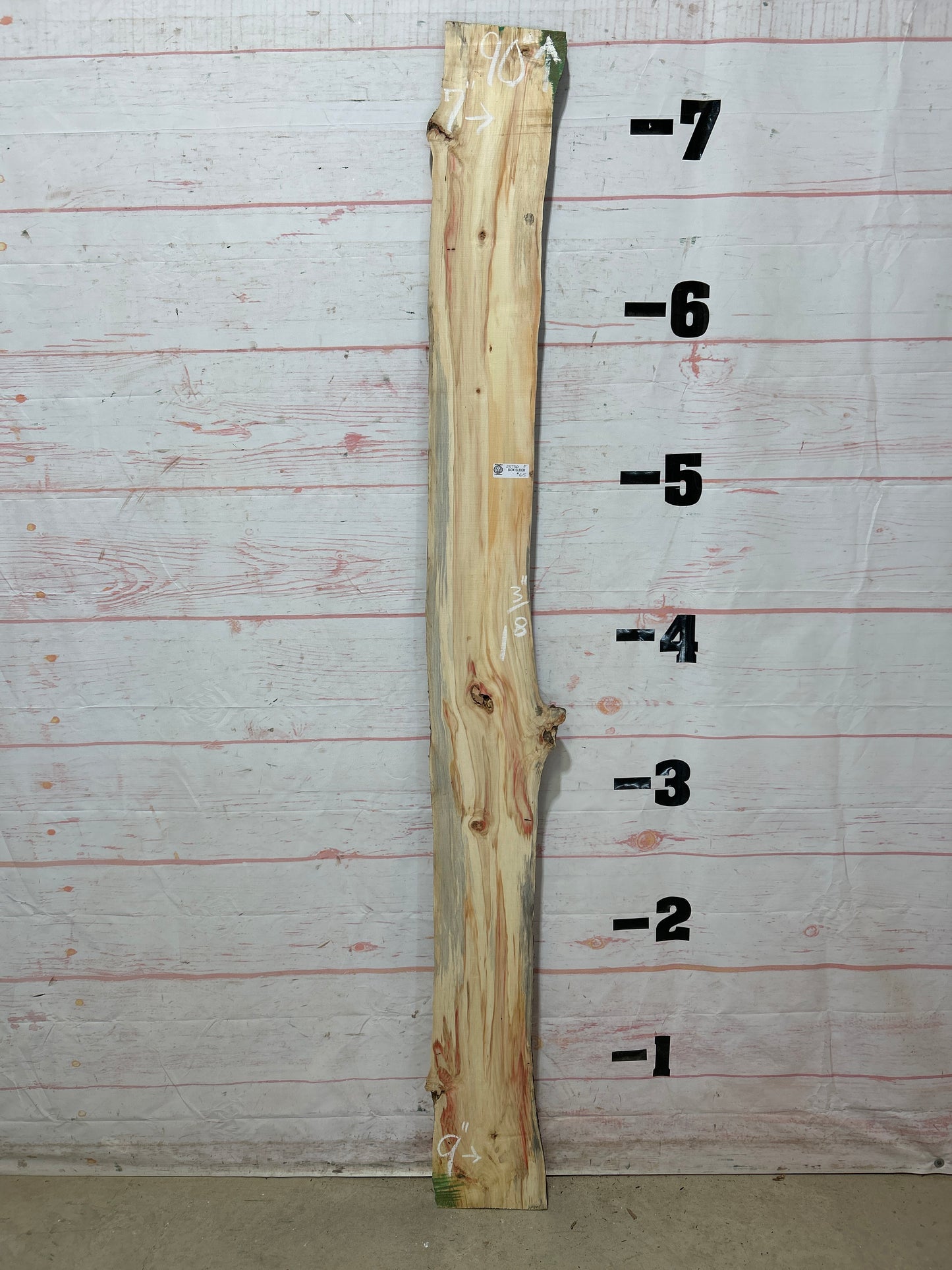 Live Edge Box Elder Sku#25730D-8