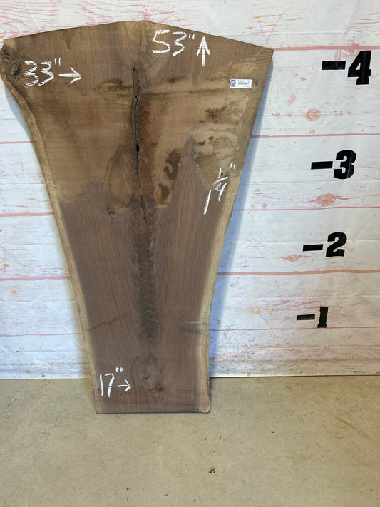 Live Edge Walnut Sku#25672M-12