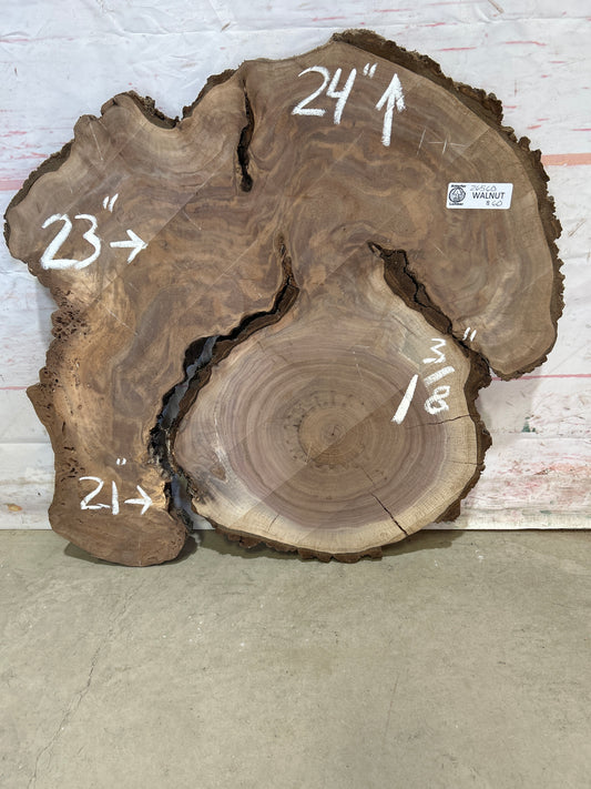 Live Edge Walnut Sku#26560