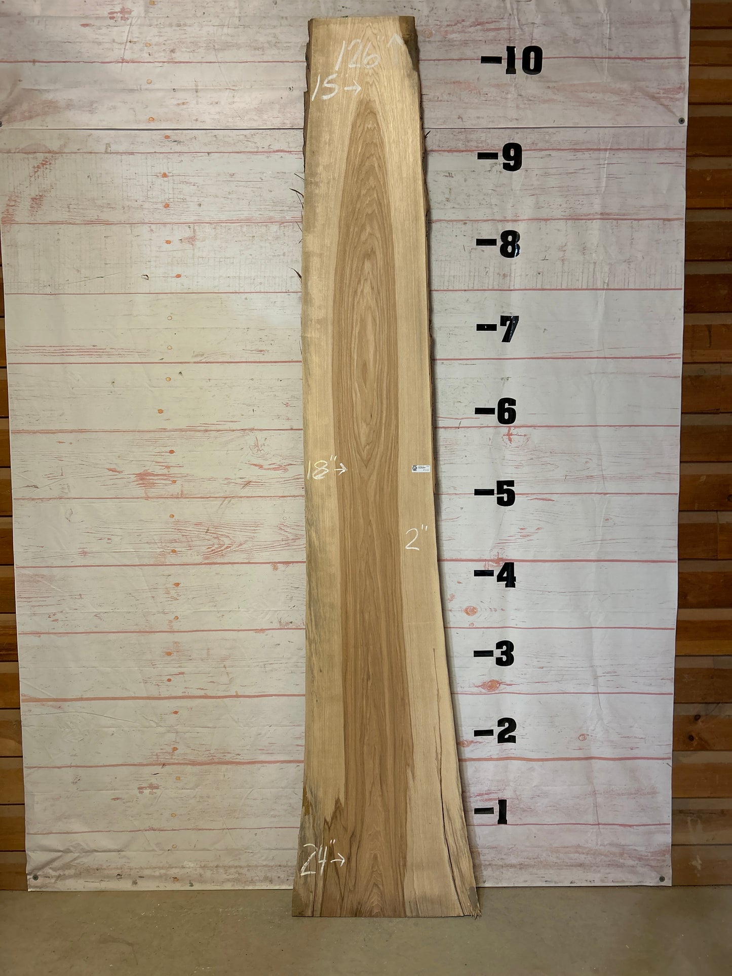 Live Edge Hickory Sku#24571-35