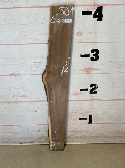 Live Edge Walnut Sku#26681M-3