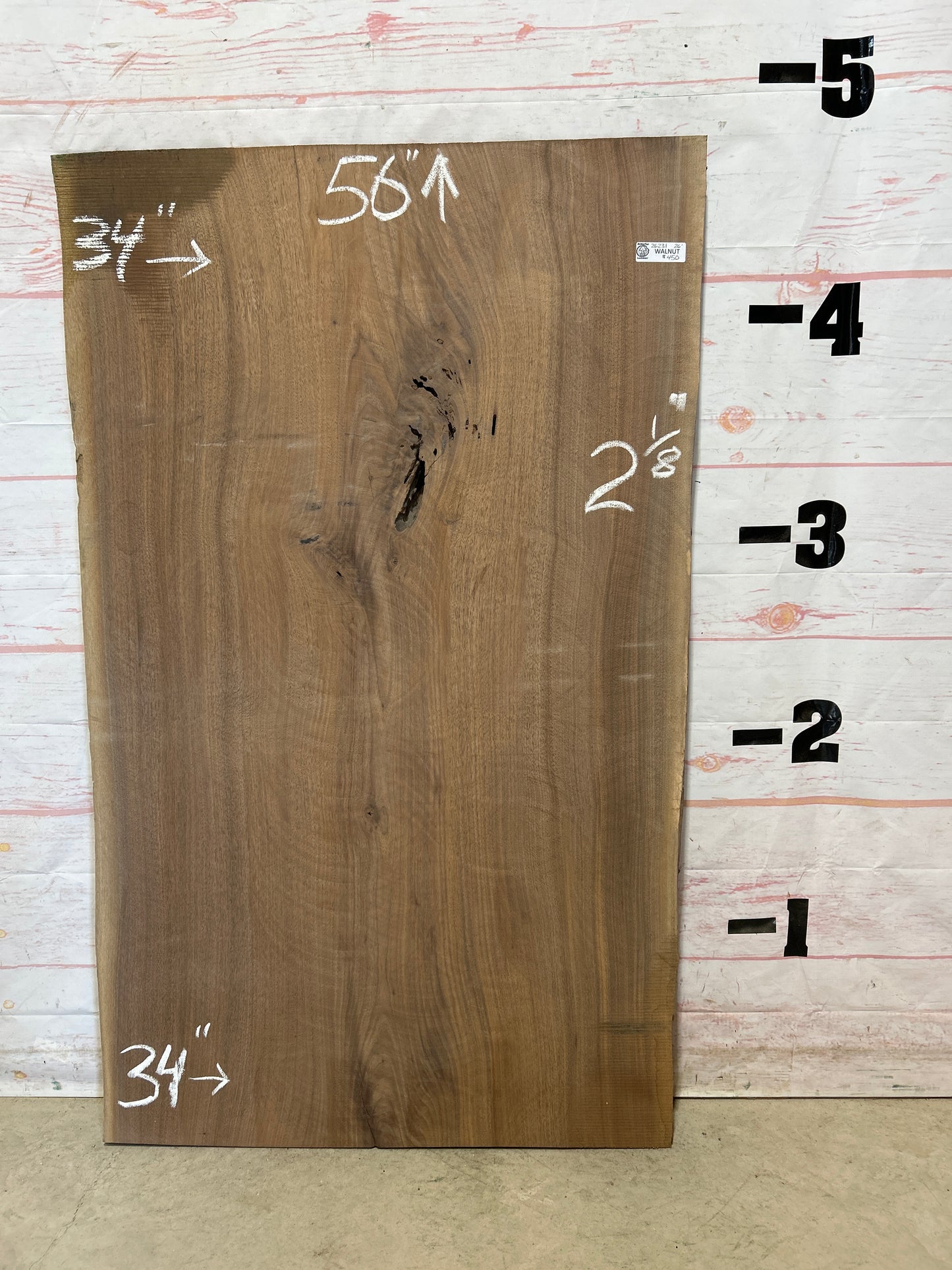 Live Edge Walnut Sku#26231N-26