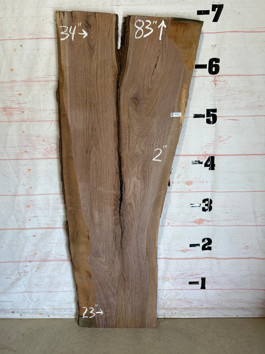 Live Edge Walnut Sku#26515C-33