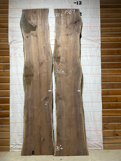 Live Edge Walnut Set Sku26997-120