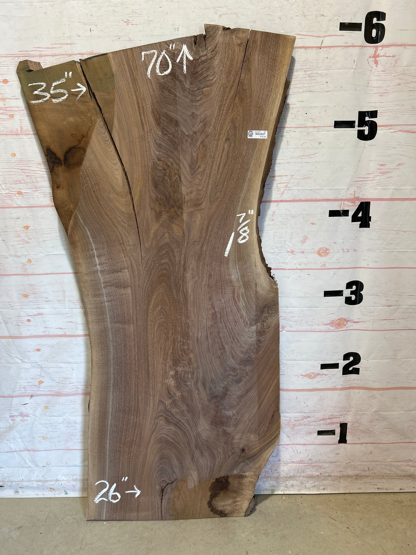 Live Edge Walnut Sku#26587N-30