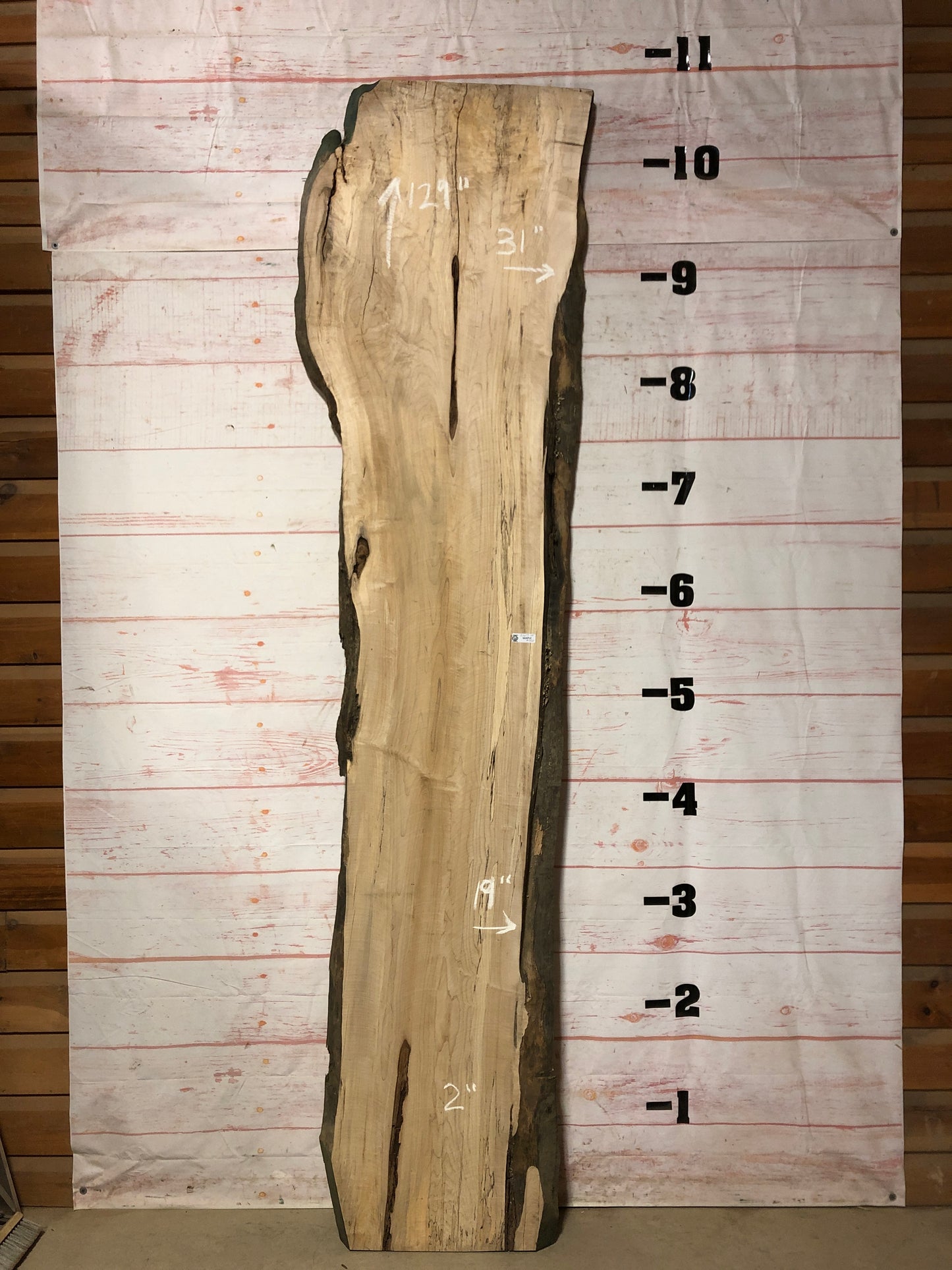 Live Edge Maple Sku# 21617-45