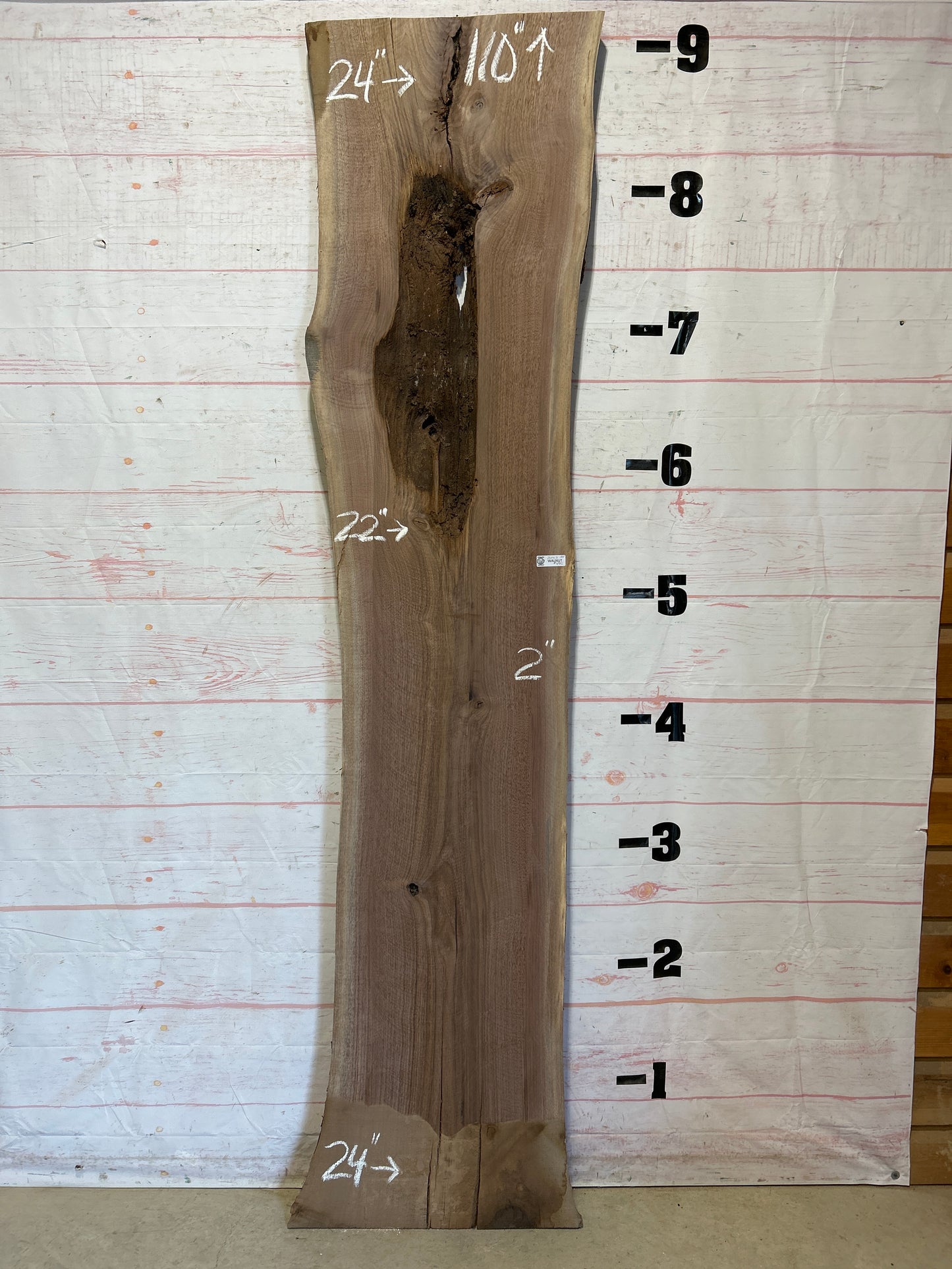 Live Edge Walnut Sku#26063-35