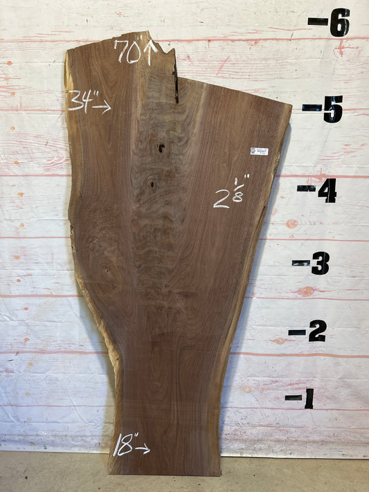 Live Edge Walnut Sku#26354A-25