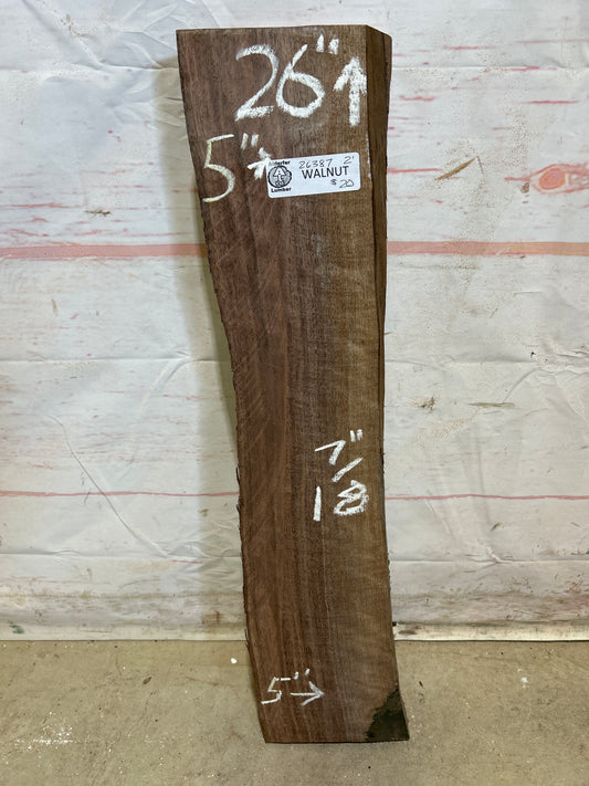 Live Edge Walnut Sku#26387M-2